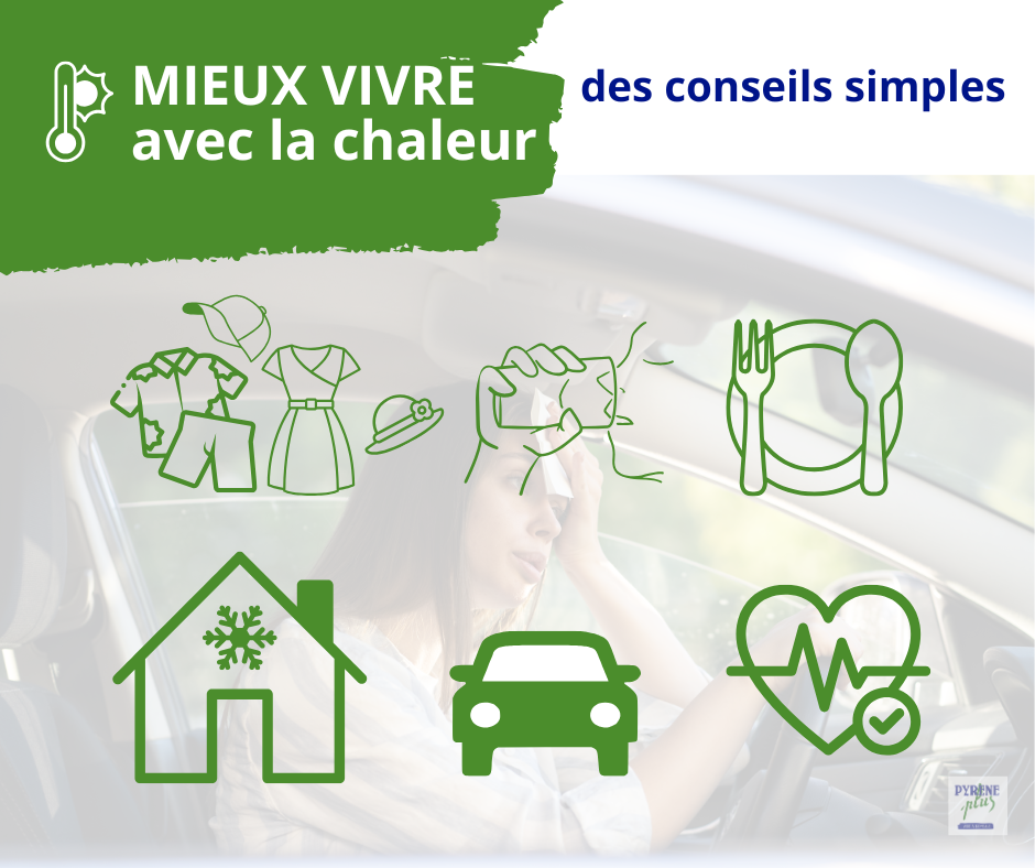 Des conseils simples pour mieux vivre lors des vagues de chaleur